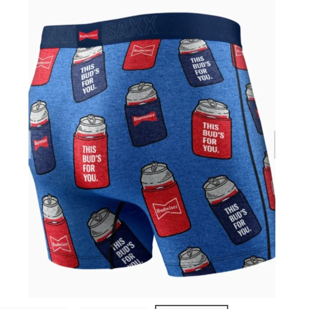 SAXX VIBE Boxer Briefs “Bud Koozies